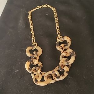 J.Crew Large Tortoise Link Necklace